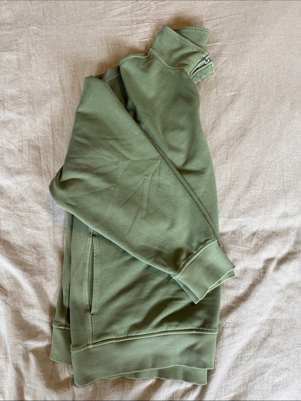 Athleta Forever Fleece 1/4 Zip Sweatshirt